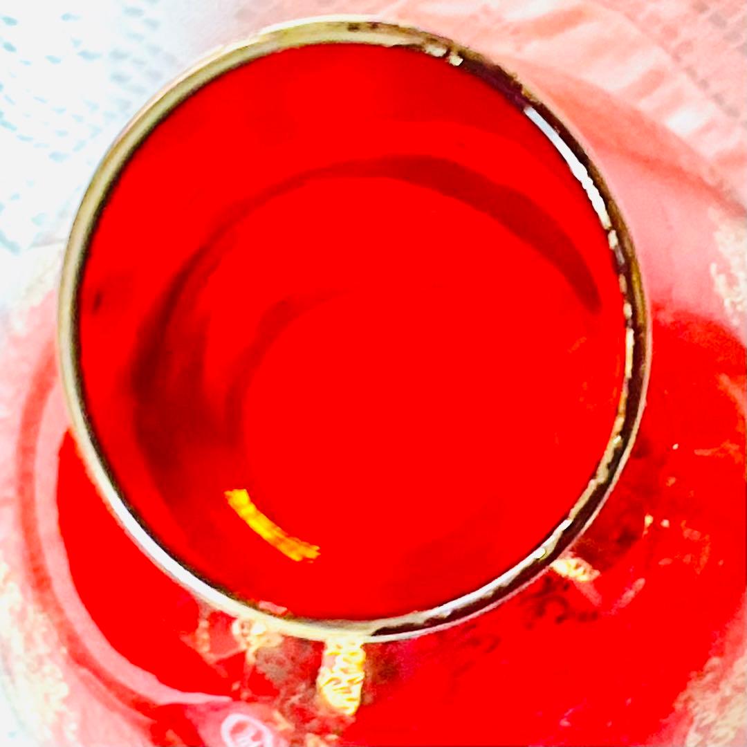 ベネチアングラス　金彩　デキャンター　グラス6個　セット