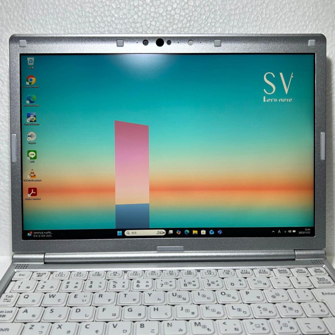 レッツノート SV1✨11世代i5×16GB×SSD256GB✨軽量爆速PC