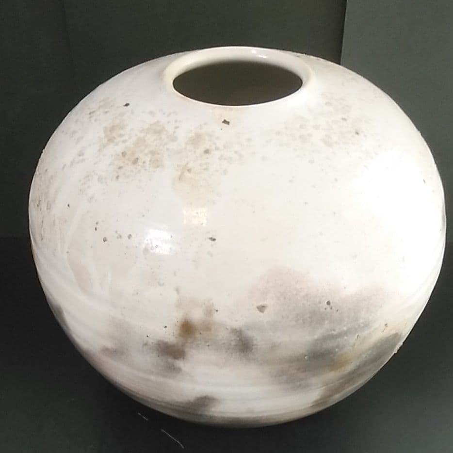 笠間焼 陶器 壺 置物