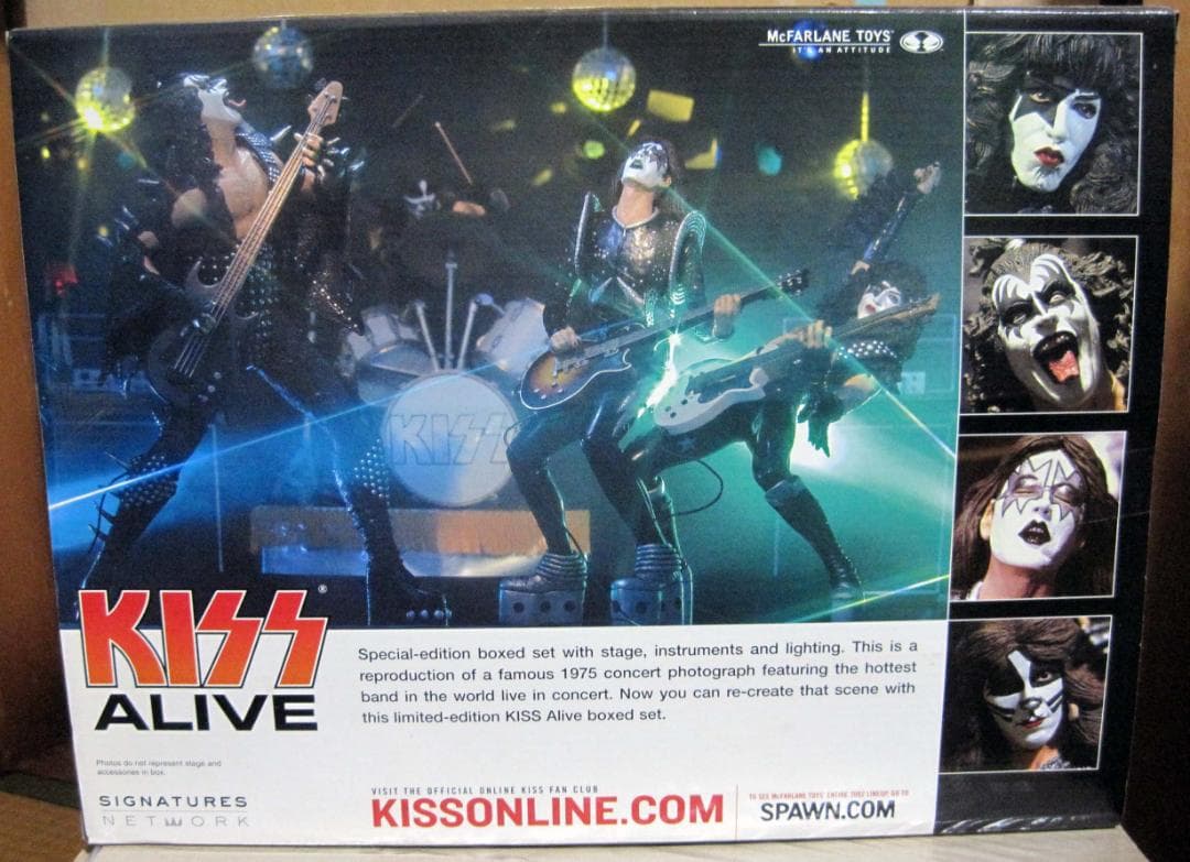 KISS ALIVE DX BOX　マクファーレントイズ フィギュア