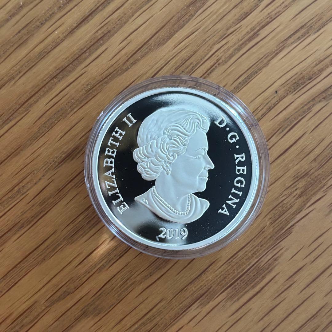 【カナダ銀貨】2019年カナダ 純銀ミスティカル・スノー・デイ・ 雪だるま