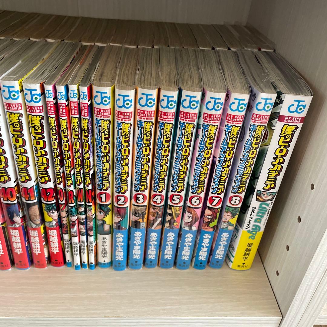 僕のヒーローアカデミア 全巻セット チームアップミッション全巻 小説付き