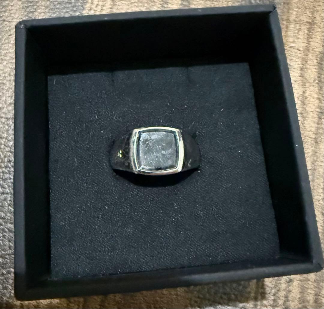 【TOM WOOD(トムウッド)】 Kay Larvikite リング g60