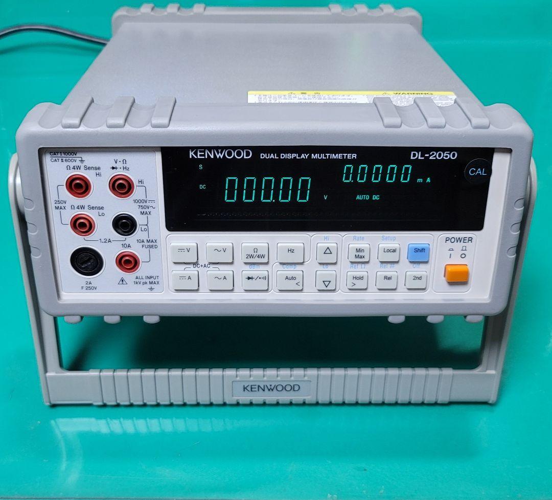 Kenwood DL-2050 デュアルディスプレイ 5.5桁 マルチメーター