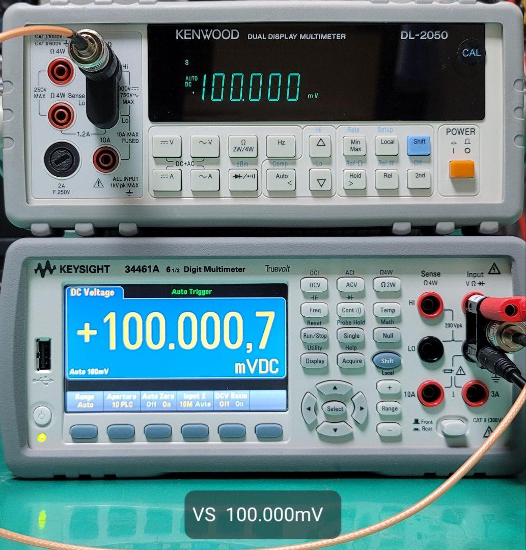 Kenwood DL-2050 デュアルディスプレイ 5.5桁 マルチメーター