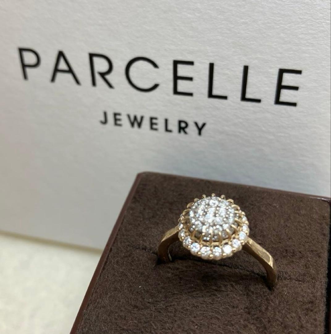 パーセルジュエリー ダイヤモンド ポンポネモザイク リング　12.5号