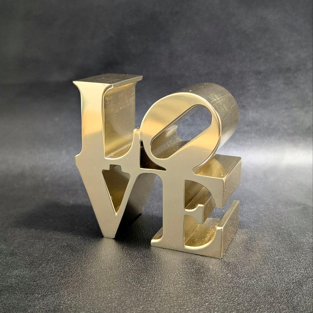 希少 ロバート・インディアナ『LOVE』Robert Indiana ゴールド