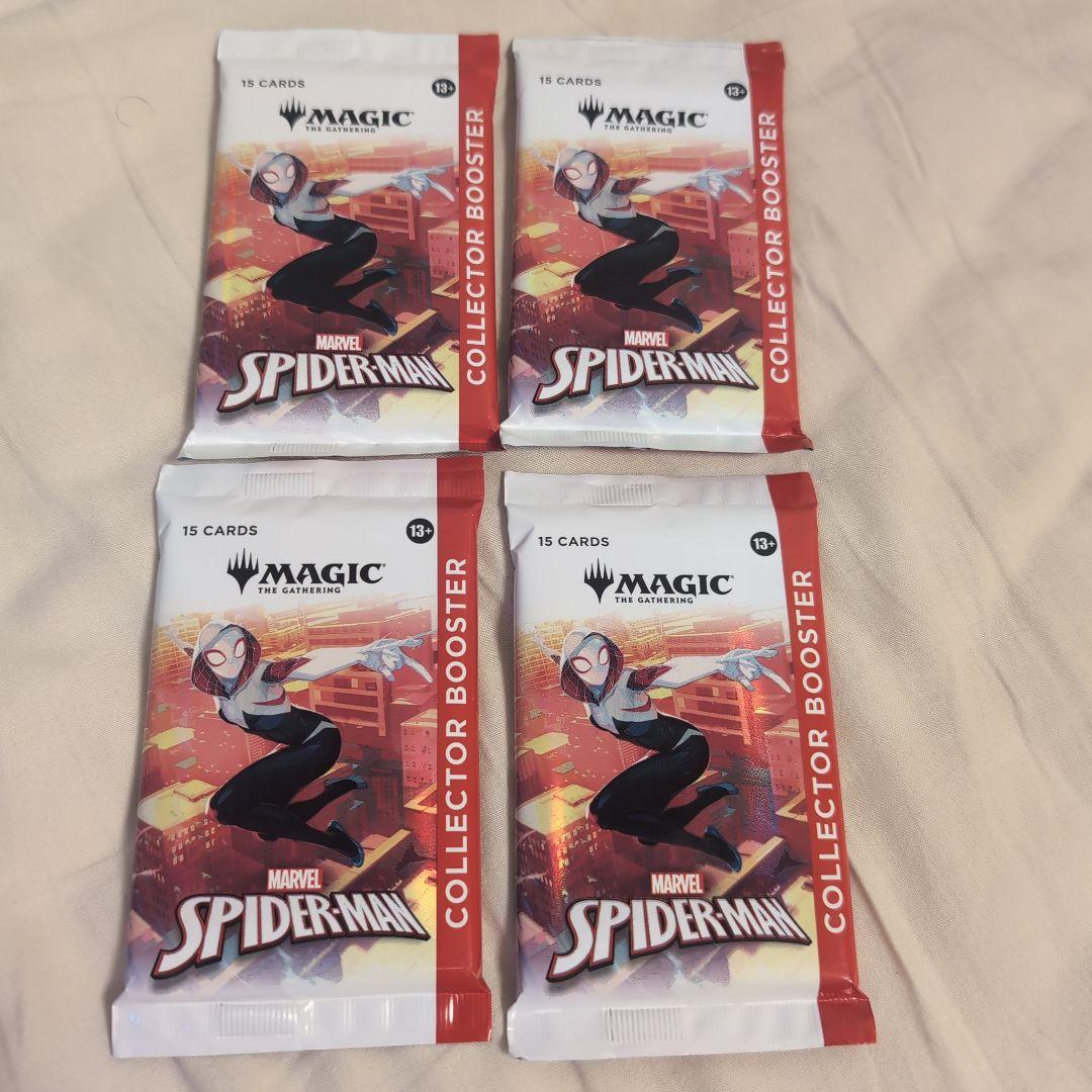 マジック：ザ・ギャザリング スパイダーマン コレクターブースター 4パック 英語