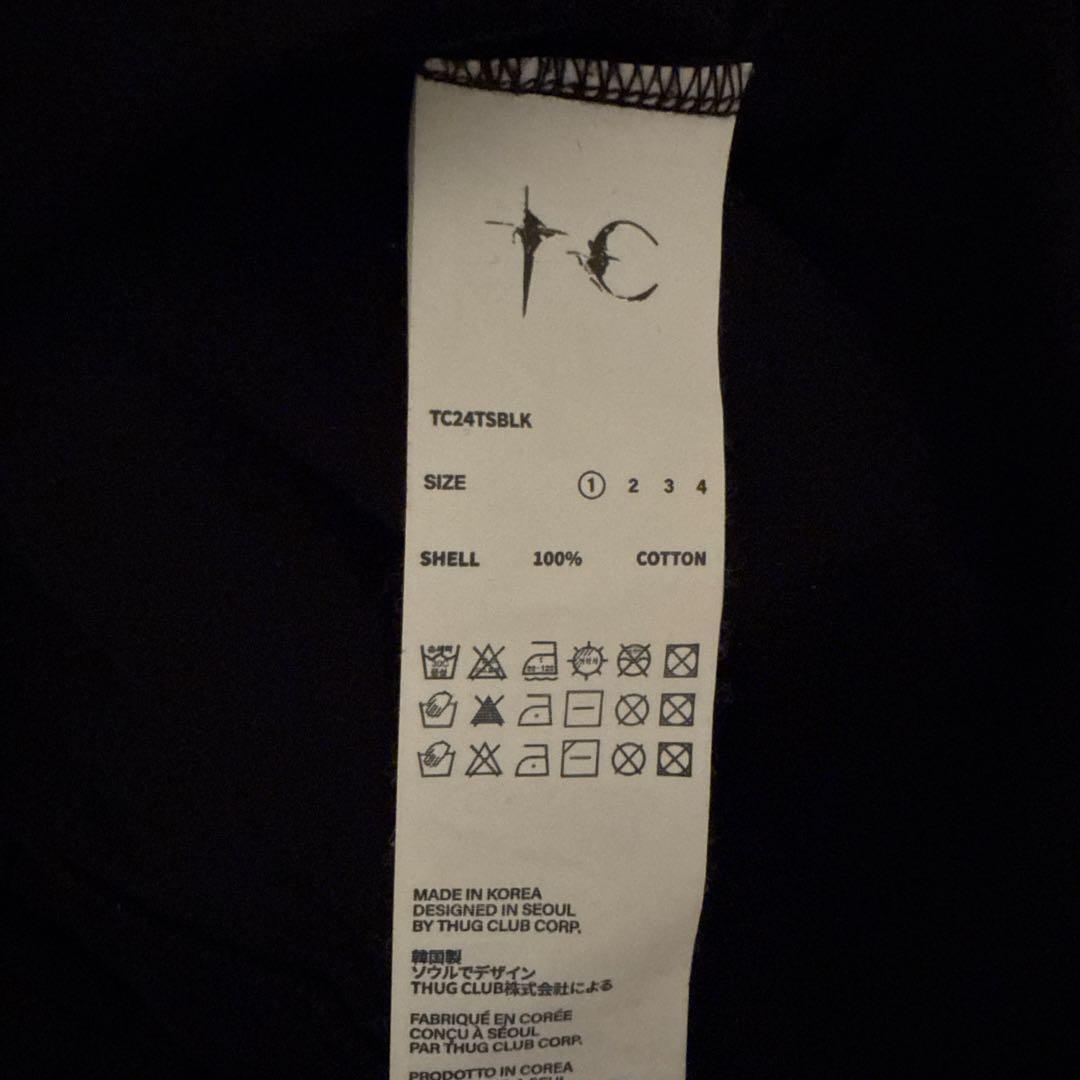 【正規品】Thug Club タンクトップ 韓国限定 サイズ1 即日発送⭕️