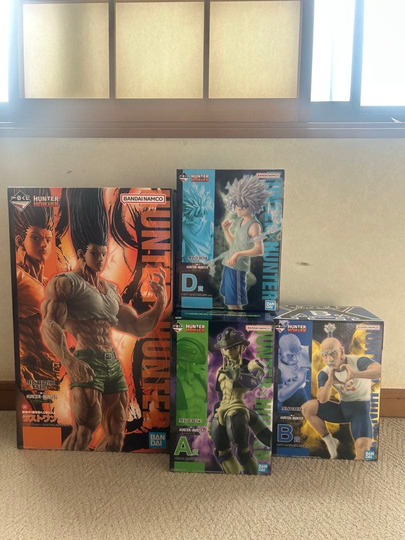 一番くじ HUNTER × HUNTER ラストワン賞 A賞 B賞 D賞 セット