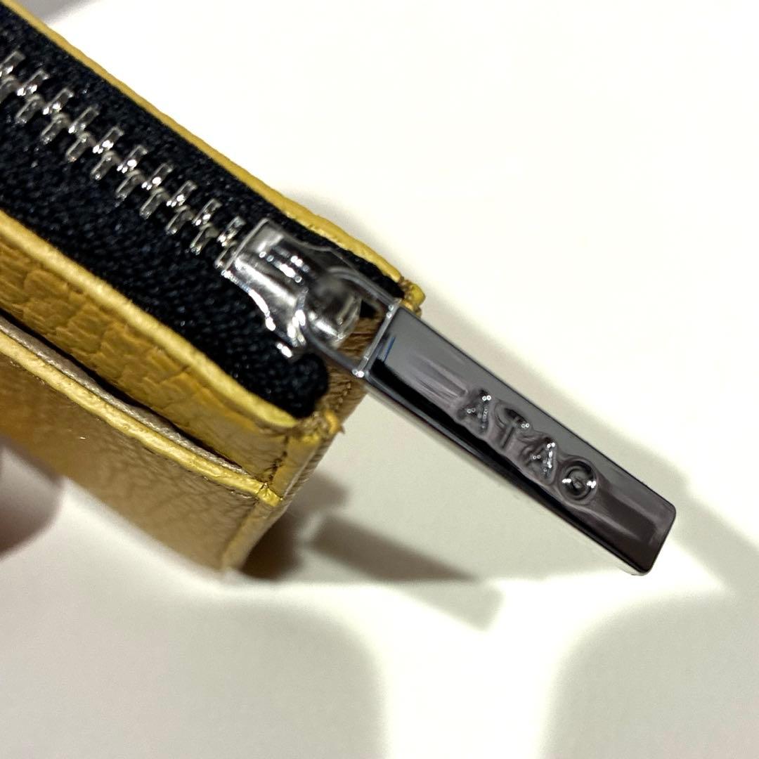 ATAO アタオ ミニ財布 刺繍 キリン 18周年記念 ZOOシリーズ