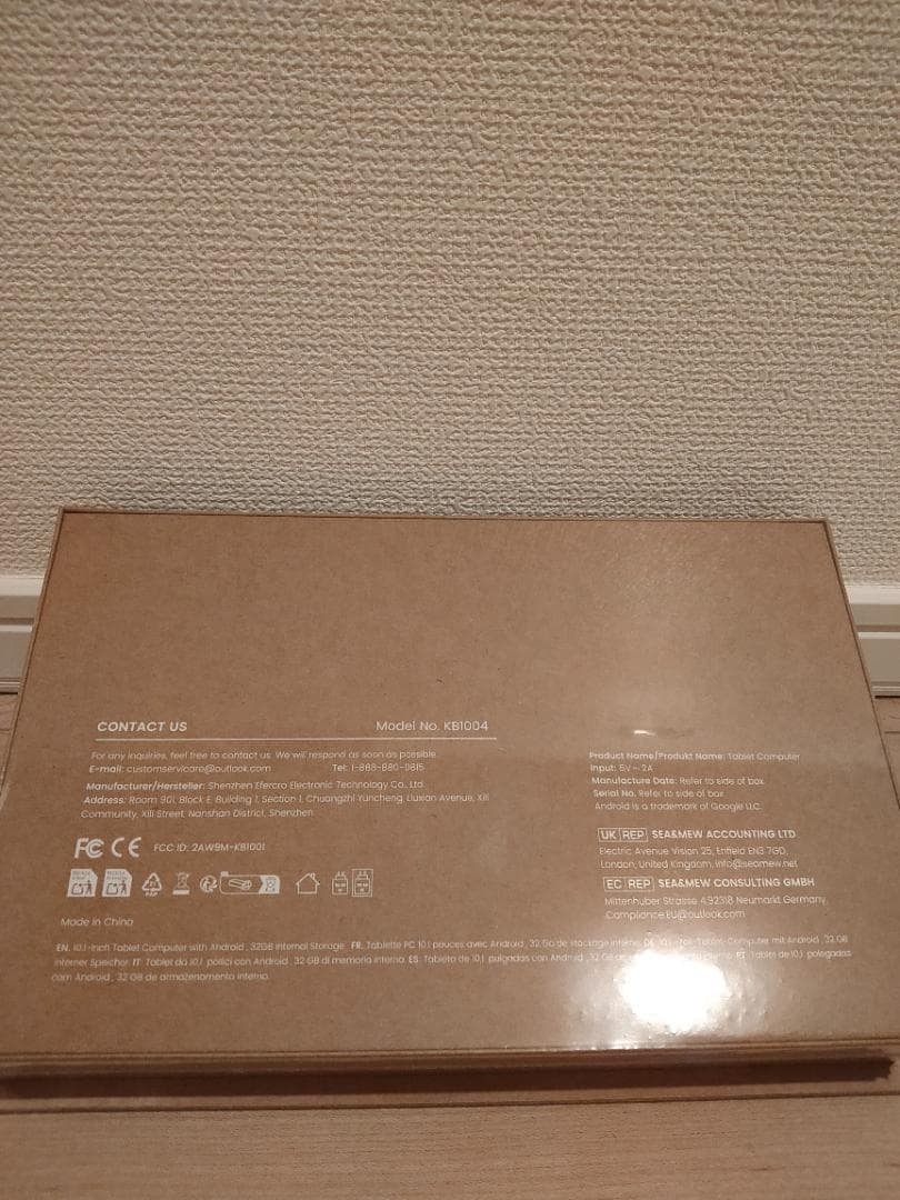 タブレット 10.4インチ Android15 Wi-Fiモデル 16G/32G