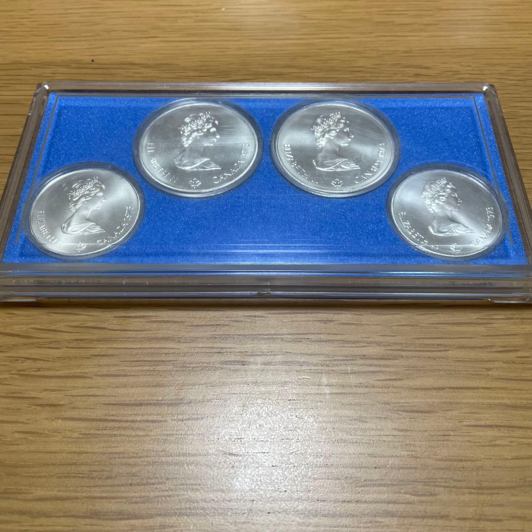 第21回 オリンピック モントリオール大会 記念銀貨セット