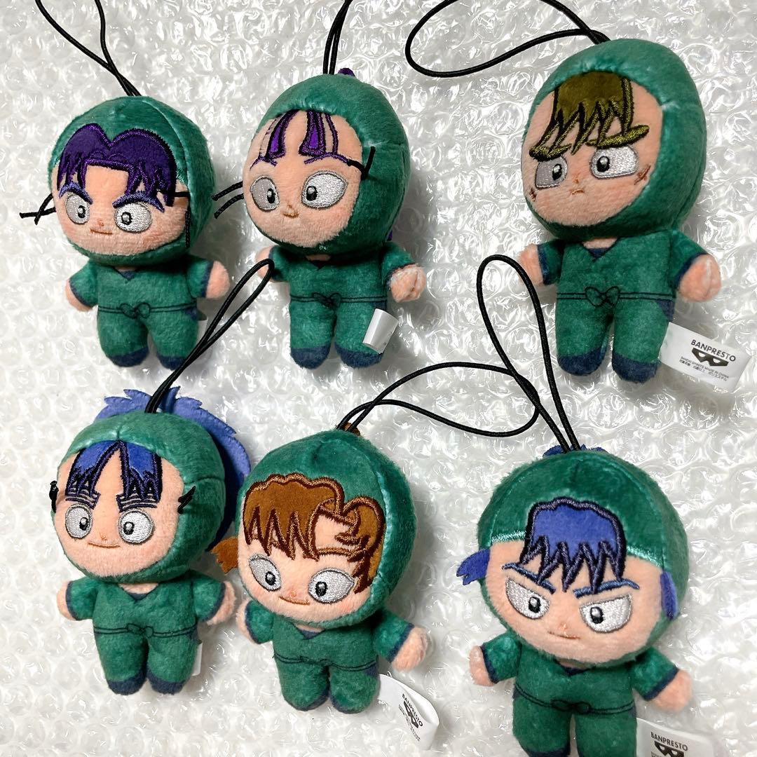 25日まで 新品 忍たま乱太郎 ほわぬい vol.2 6点セット