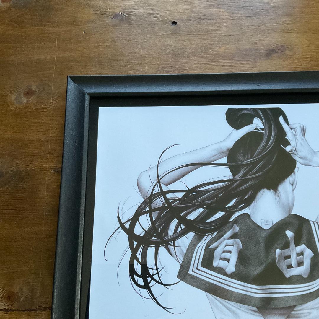 大友昇平 / Shohei Otomo 「つむじ風」 A3ポスター 額装 or