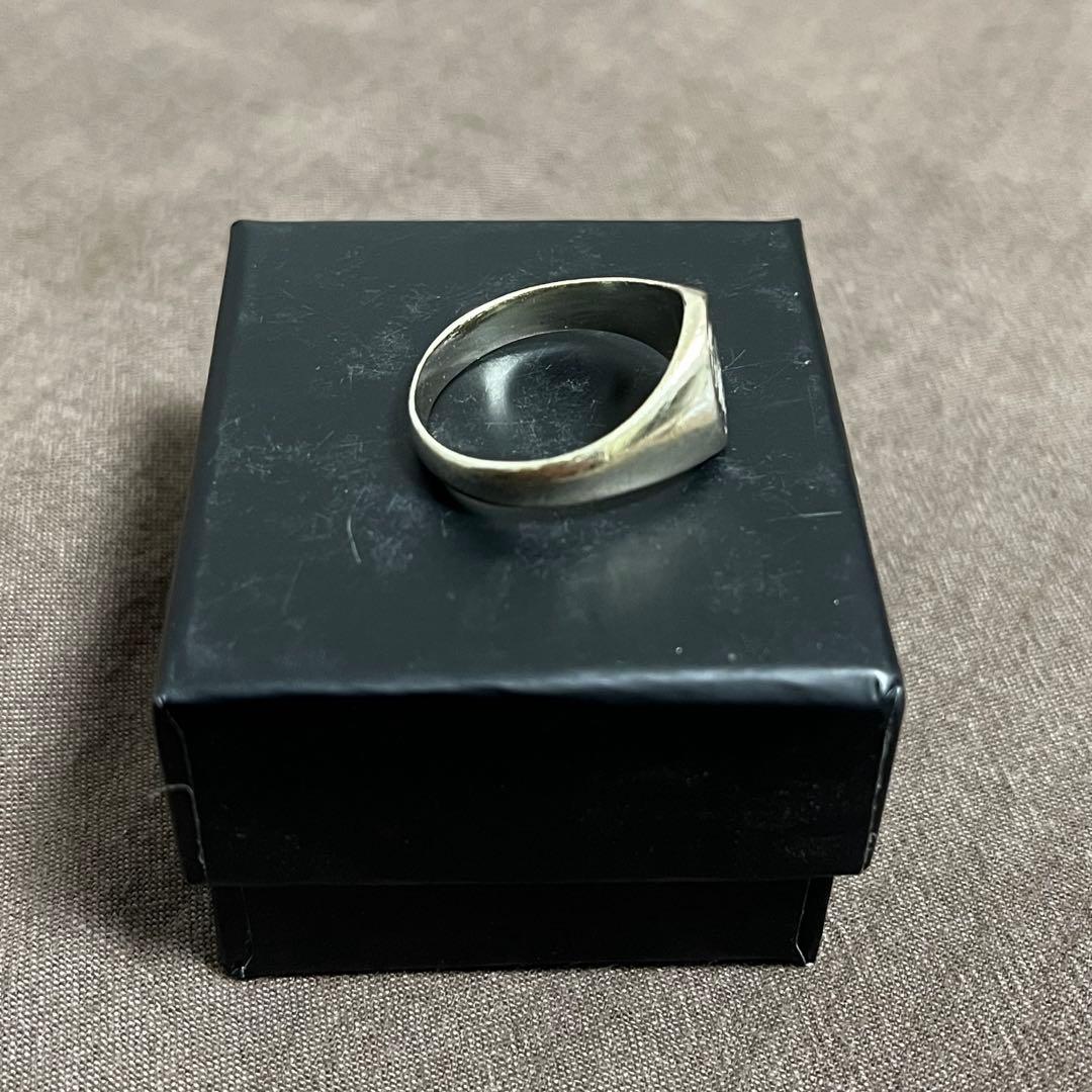 ERNEST W. BAKER シグネット リング シルバー925 ゴールド印台