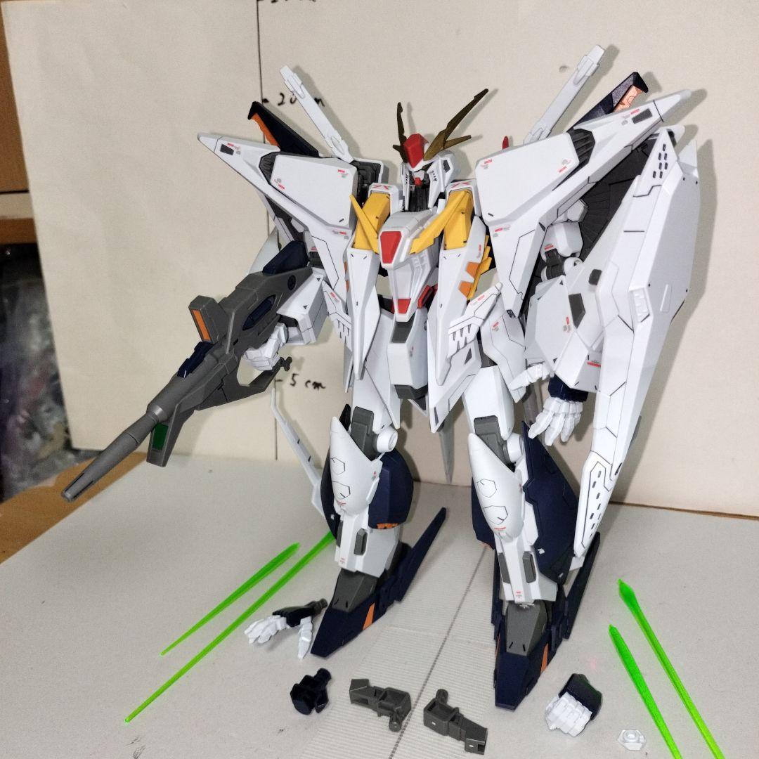 HG 1/144 クスィーガンダム 閃光のハサウェイ 塗装完成品 ガンプラ