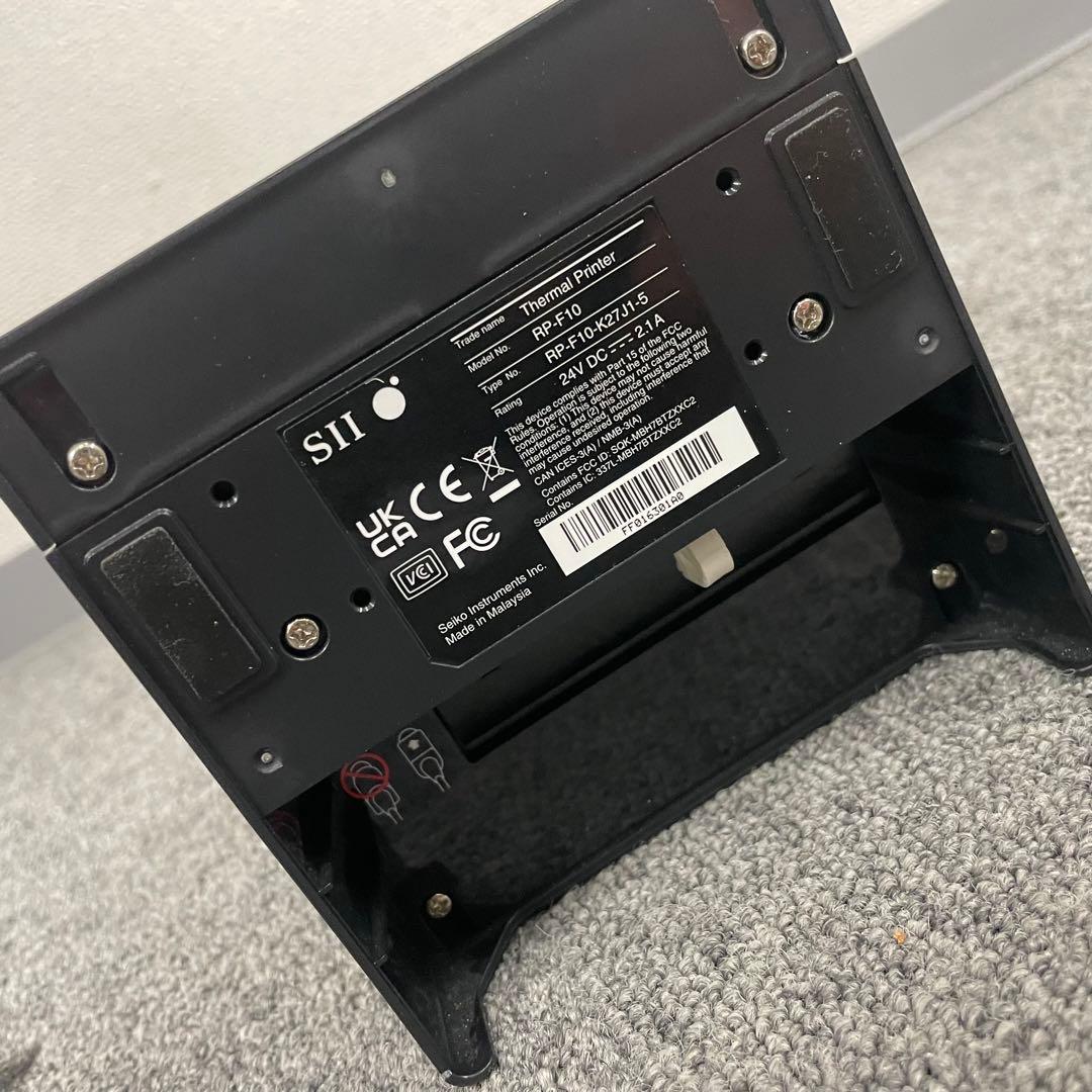 動作品 SII RP-F10-K27J1-5 スマレジ レシートプリンター