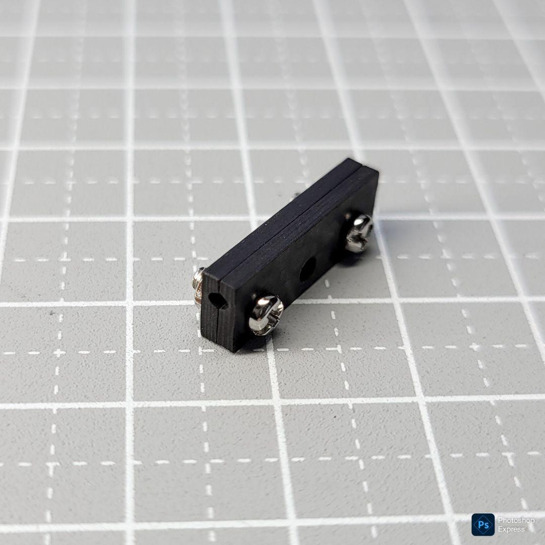 残り1個 CH-Fix【CNC加工】 フロント提灯用ヒンジ カーボンパーツセット