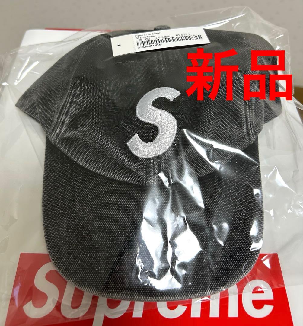 24H以内発送 完売品 新品 黒 Pigment S Logo 6-Panel