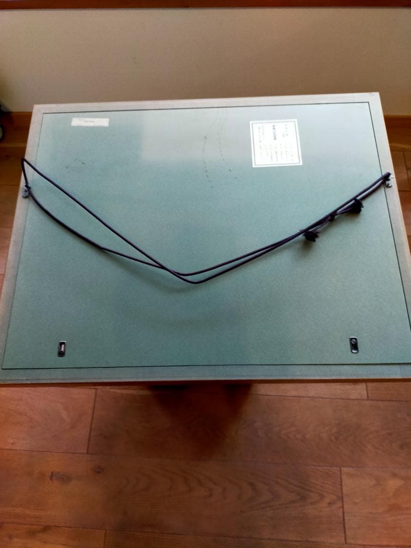 希少　夢殿の枝垂桜　中島千波　木板画