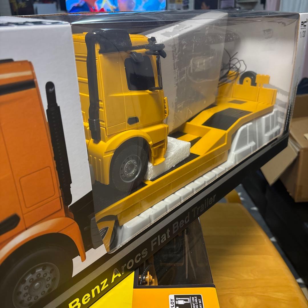 Double E 1:14 ラジコン掘削機トレーラーセット