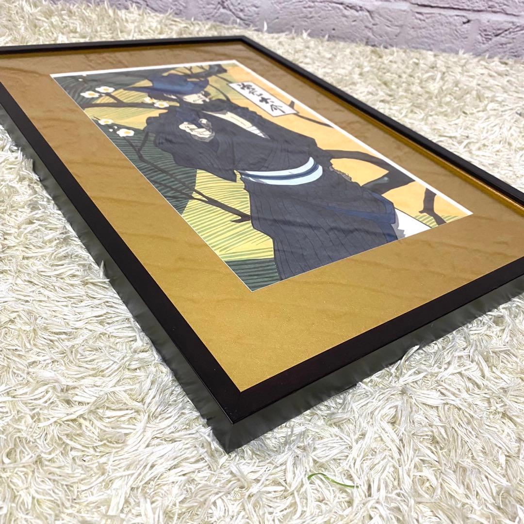 ルパン三世 浮世絵木版画 次元大介 大判 竹笹堂 モンキーパンチ