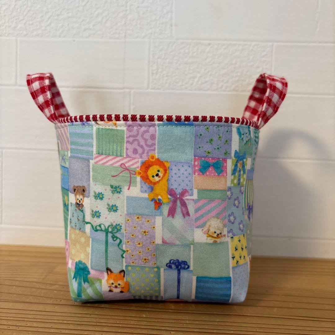 感謝価格　ユキエモン　小物入れ　人気　布バスケット　ハンドメイド