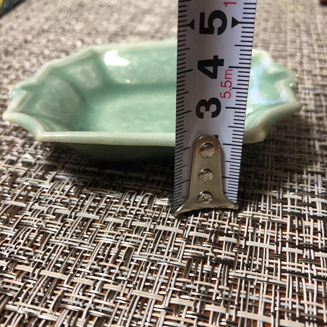 骨董 貴重品 古三田青磁豆皿　レア物