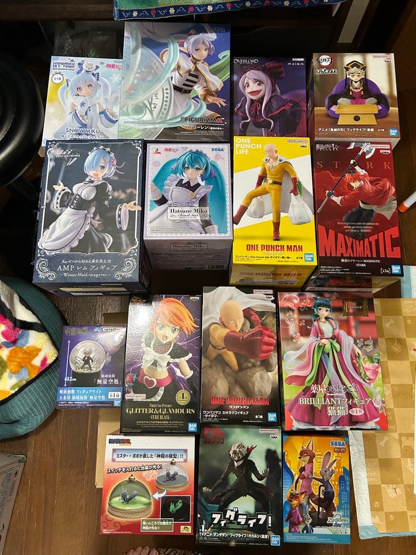 アニメキャラクター フィギュア 28点まとめ売り