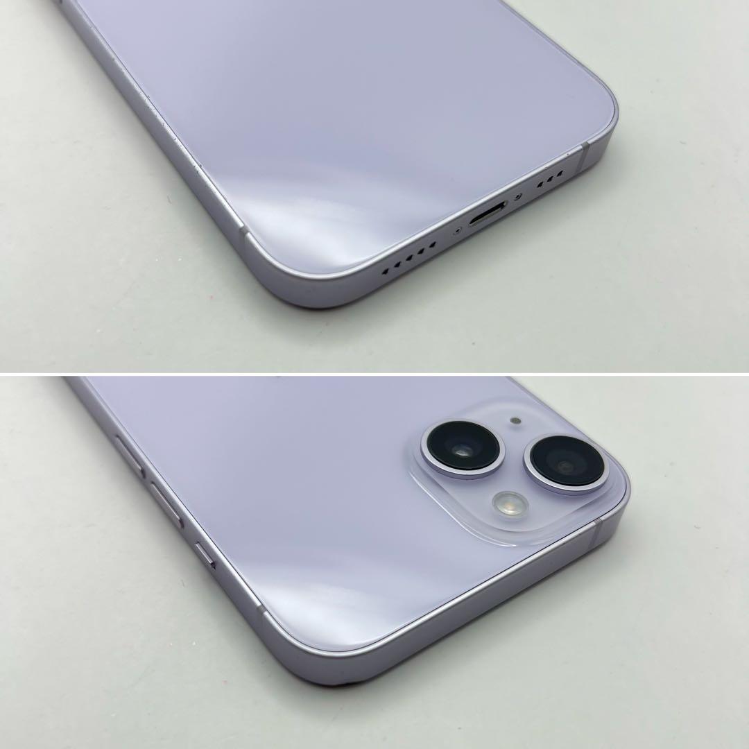 もか iphone 14 256GB パープル 本体 SIMフリー 完動品