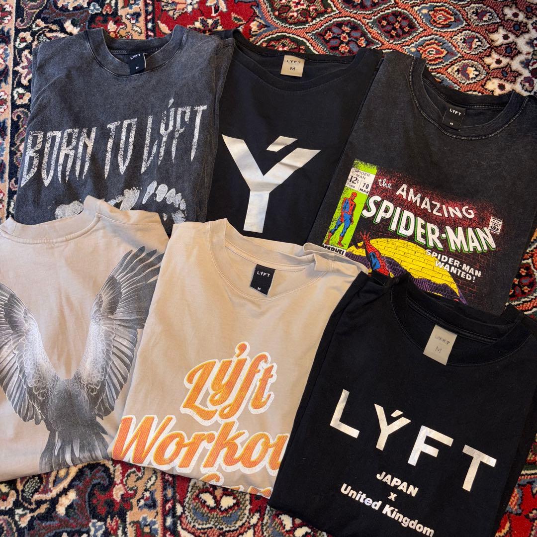 lyft リフト まとめ売り 6枚 Mサイズ