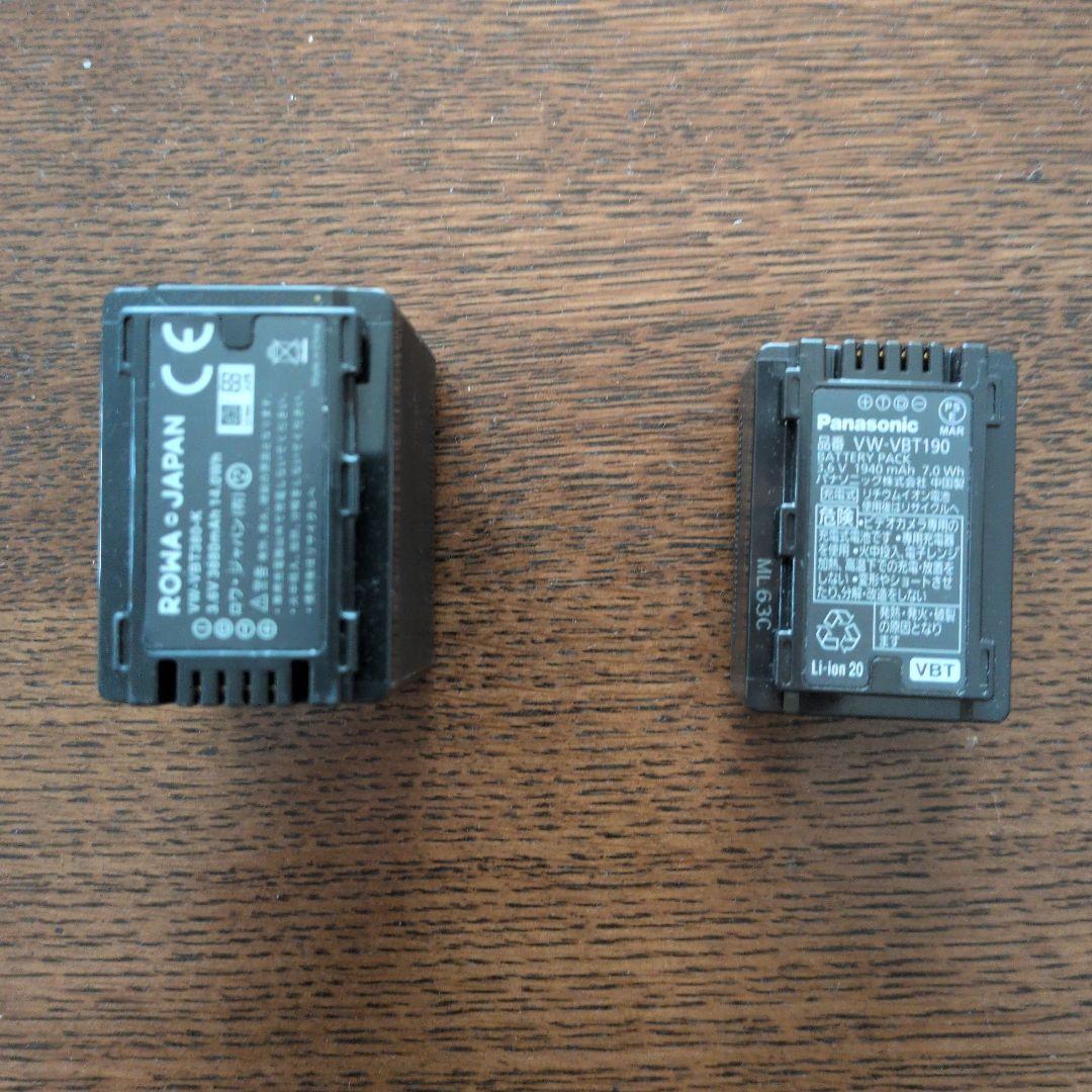 Panasonic パナ HC-V480MS FULL HD ビデオカメラ　黒