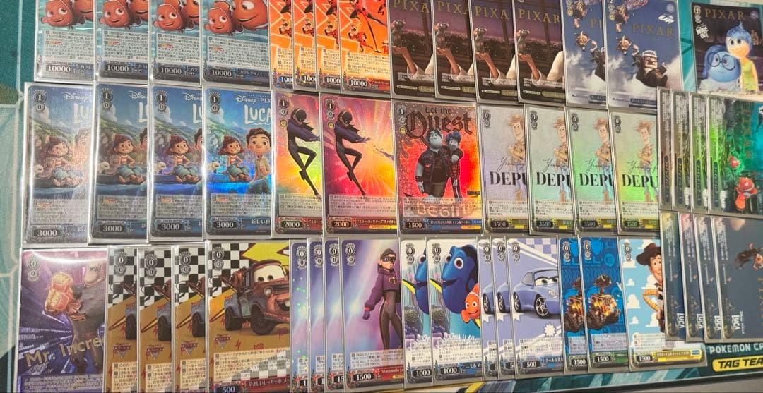 ヴァイスシュヴァルツ ピクサー PIXAR 引退 デッキ 準フルホイル