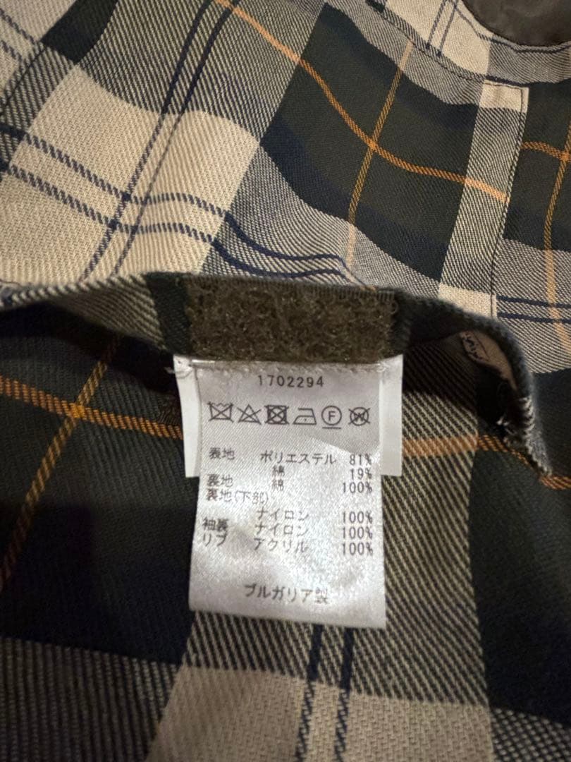 ほぼ未使用❤️Barbour フーデッドビデイルSL 2レイヤー ノンオイル38