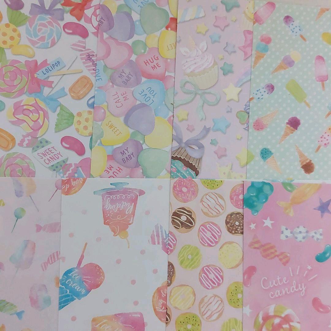 【おすそ分け】お菓子柄セット