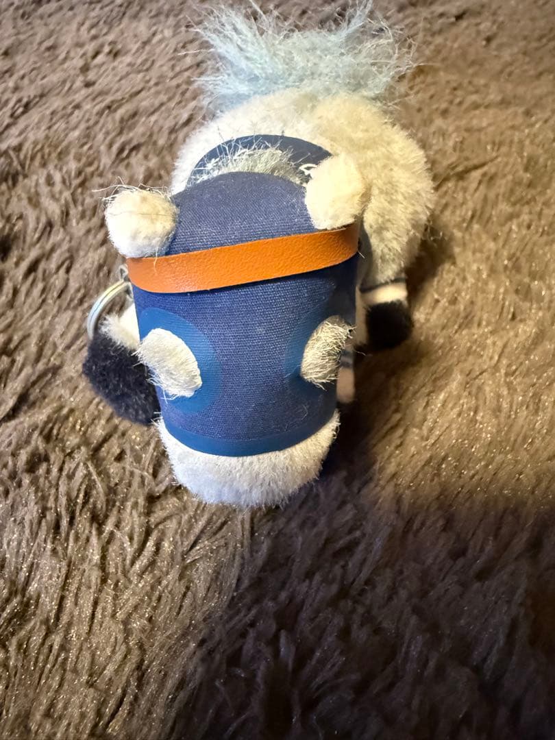 [希少]クロフネ　ぬいぐるみキーホルダー　ウマ娘