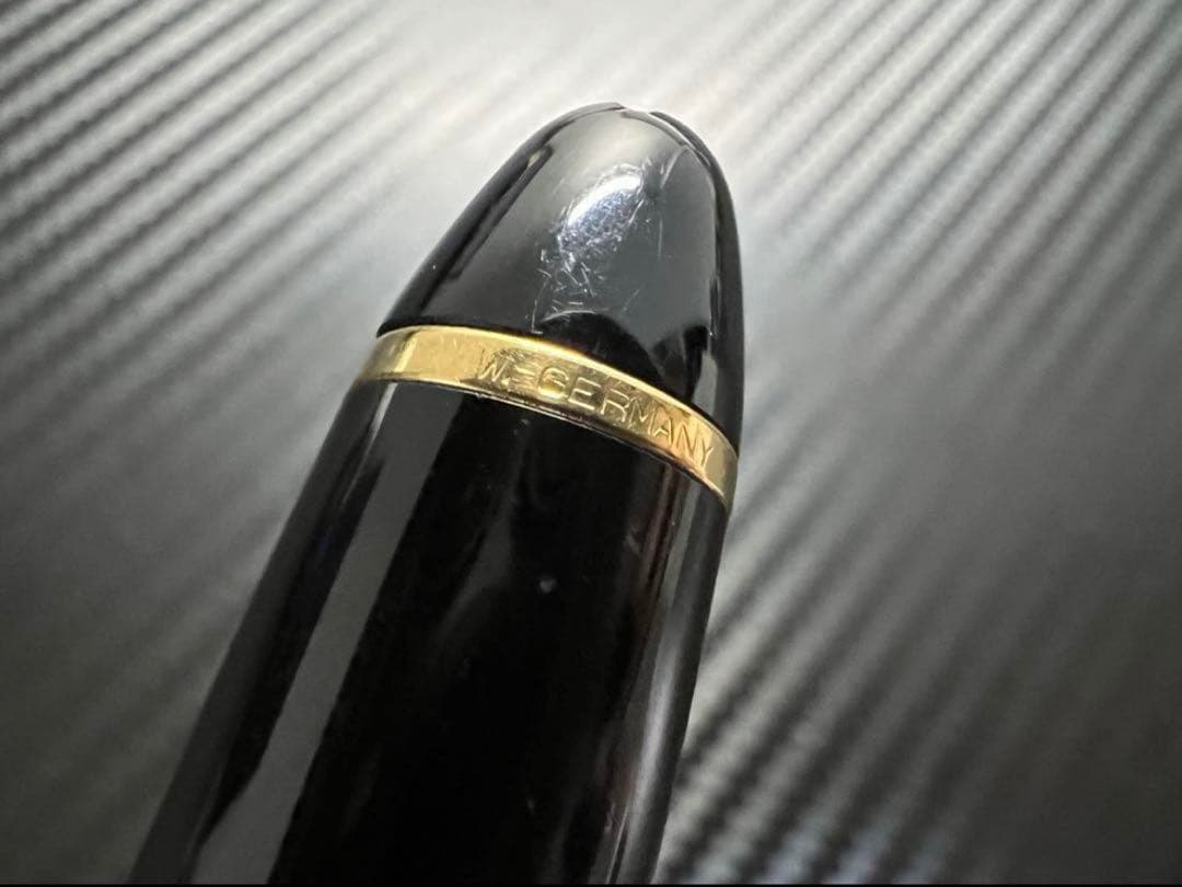 モンブラン マイスターシュテュック 146 万年筆 18C 全金 M 中字