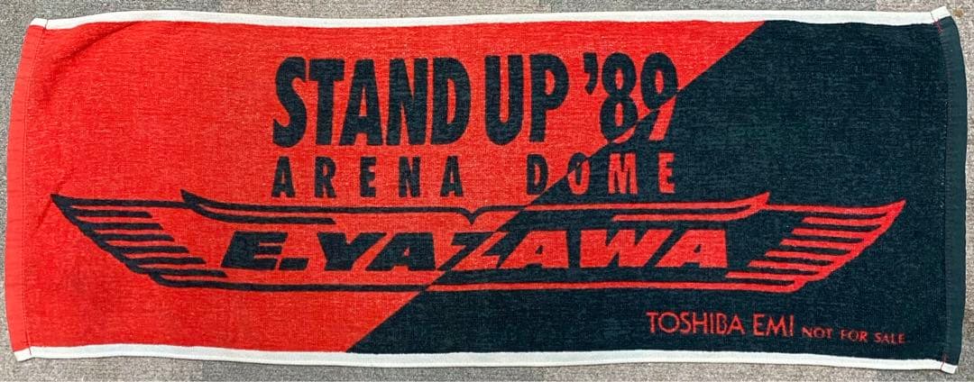 矢沢永吉 STAND UP 89 フェイスタオル