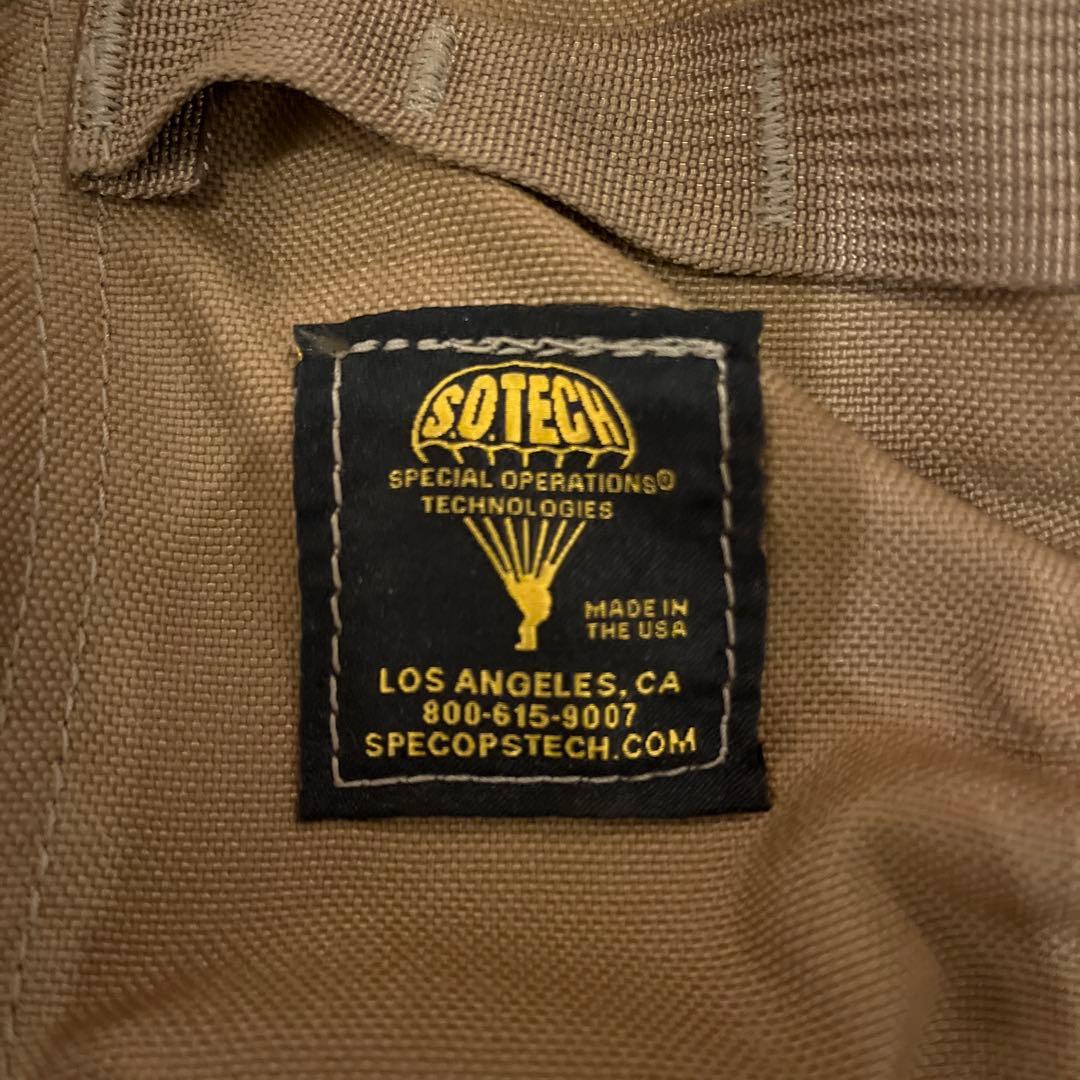 個人装備　S.O.TECH ゴーバック　サバゲー　コヨーテアサルト　入手困難