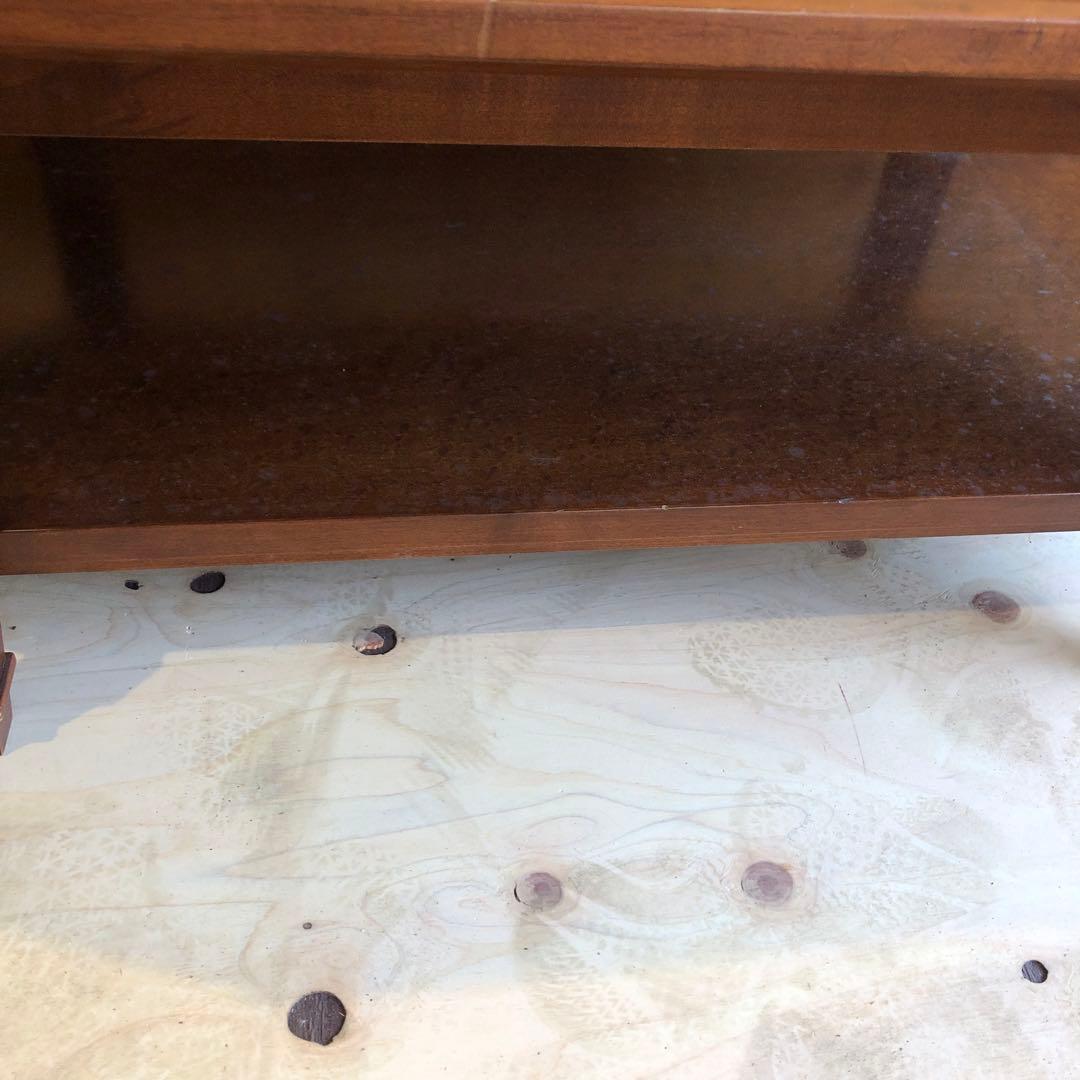 マルニ木工　八角形 木製文机　アンティーク　レトロ　ヴィンテージ　テーブル