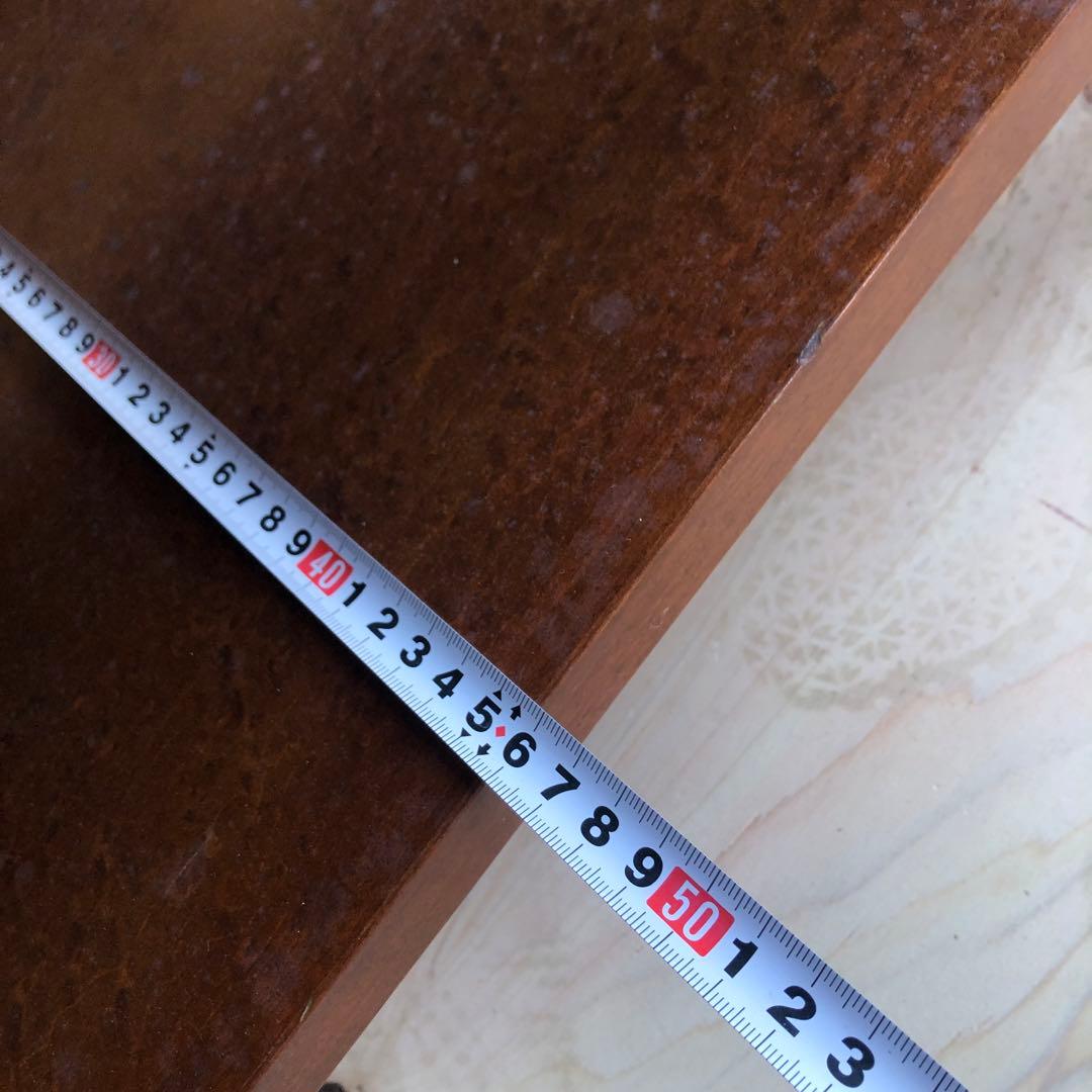 マルニ木工　八角形 木製文机　アンティーク　レトロ　ヴィンテージ　テーブル