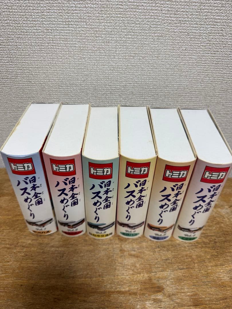 トミカ TOMY 日本全国バスめぐり vol.1〜vol.6