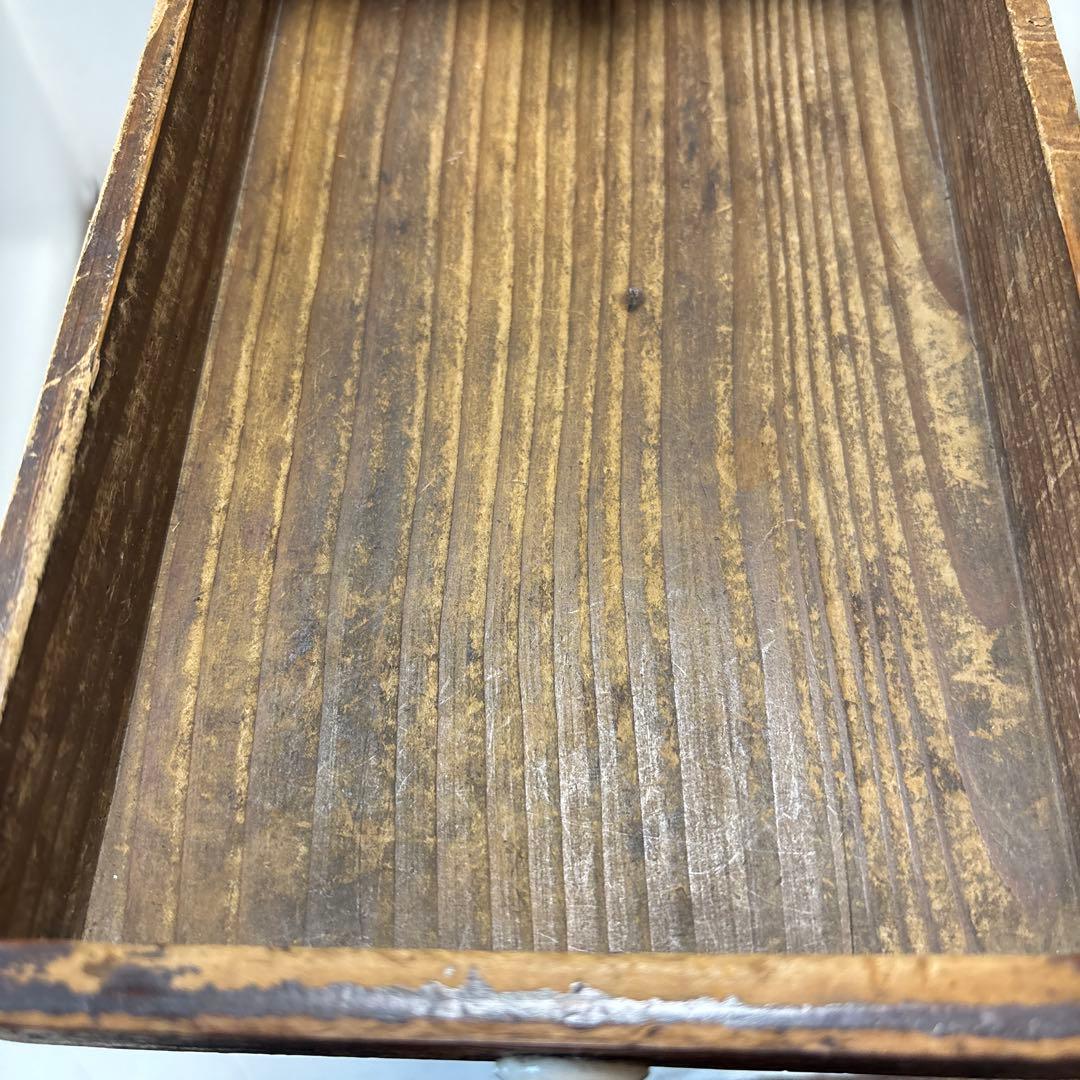 古道具　小引出　裁縫道具　薬箱　小物入れ　飾り棚　アンティーク　収納ボックス