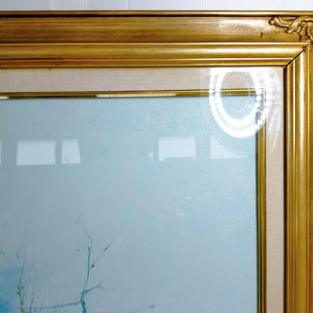 アルフレッド・カンデラ　油絵　スペイン画家　額装　インテリア