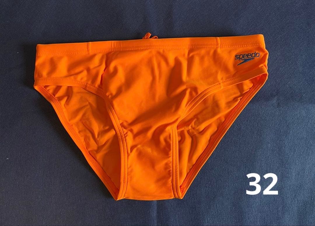 Speedo 競パン オレンジ 32・XLサイズ