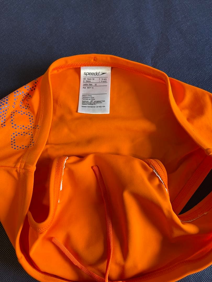 Speedo 競パン オレンジ 32・XLサイズ