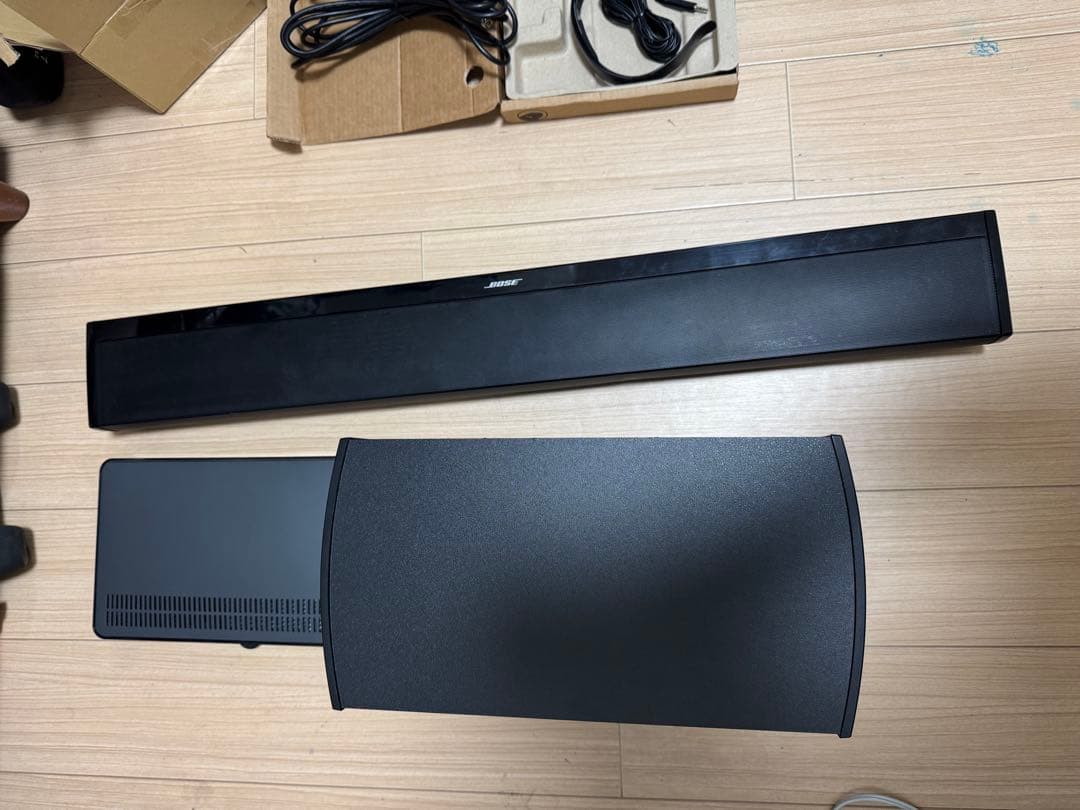 Bose Cinemate 130 サウンドバーとサブウーファー