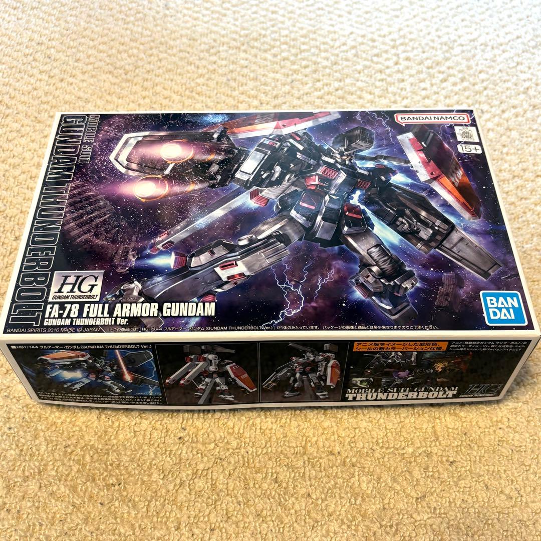 HG サンダーボルト3点セット ビッグガン +フルアーマー + サイコザク　新品