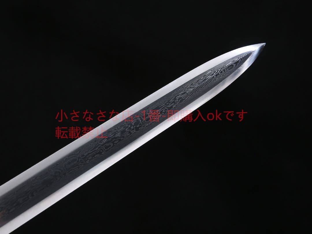 竜王剣八面模様鋼純 古兵器 武具 刀装具 日本刀 模造刀 居合刀